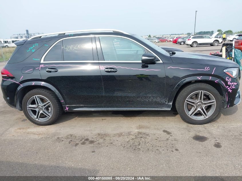 2020 Mercedes-Benz Gle 350 350 4Matic VIN: 4JGFB4KB6LA254073 Lot: 40150085