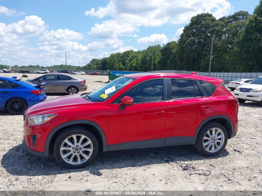 2015 Mazda Cx-5 Grand Touring VIN: JM3KE2DY4F0552865 Lot: 40150087