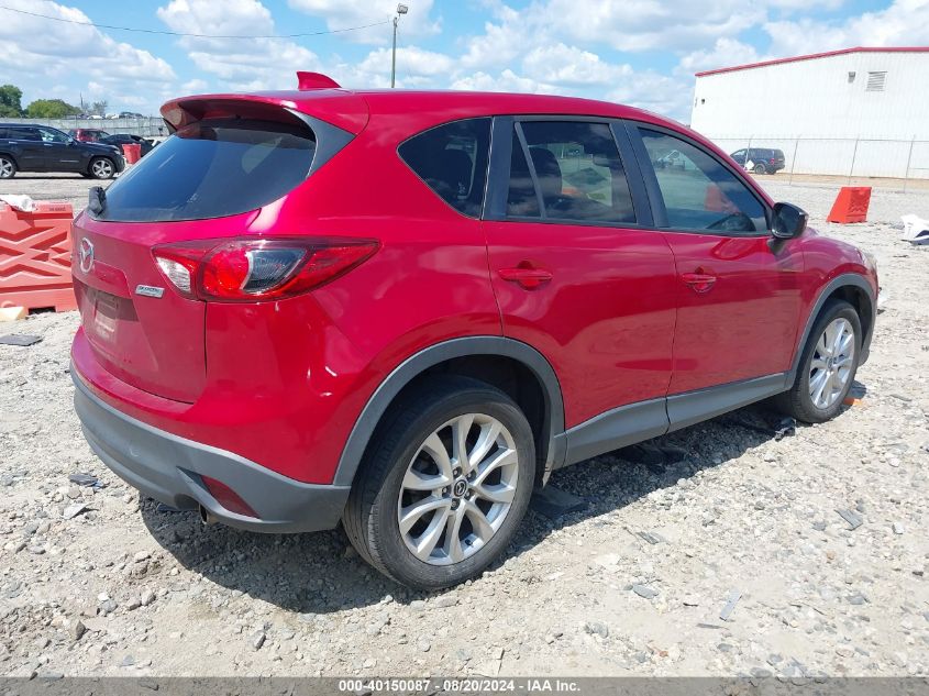 2015 Mazda Cx-5 Grand Touring VIN: JM3KE2DY4F0552865 Lot: 40150087