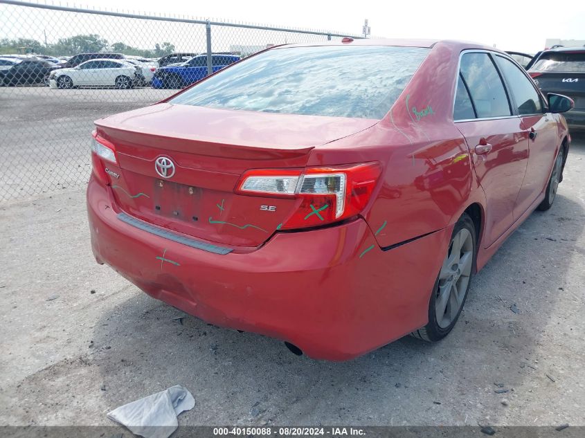 2012 Toyota Camry Se Limited Edition VIN: 4T1BF1FK6CU625663 Lot: 40150088