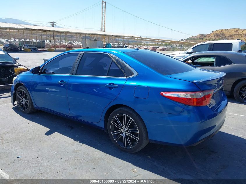 2016 Toyota Camry Se VIN: 4T1BF1FK0GU520199 Lot: 40150089