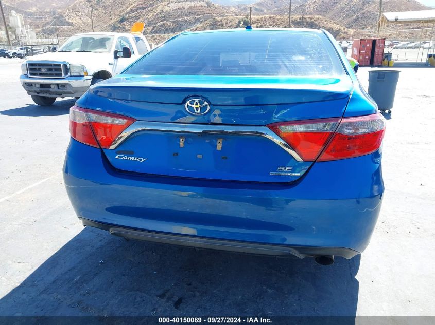 2016 Toyota Camry Se VIN: 4T1BF1FK0GU520199 Lot: 40150089