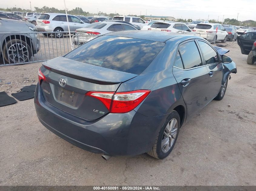 2014 TOYOTA COROLLA LE ECO PLUS - 5YFBPRHE4EP104013