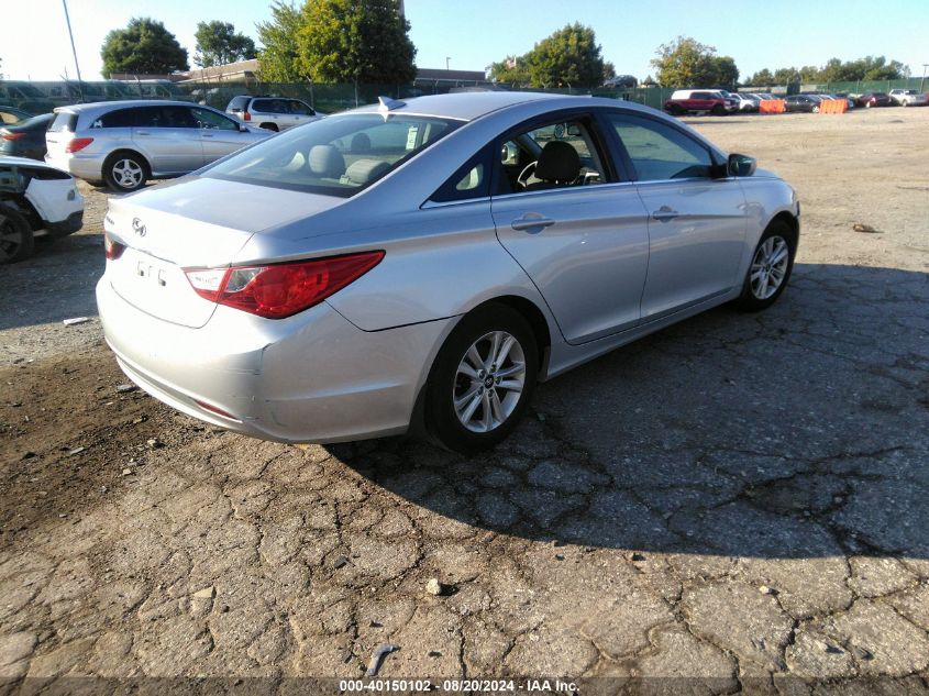 2012 Hyundai Sonata Gls VIN: 5NPEB4AC9CH385484 Lot: 40150102