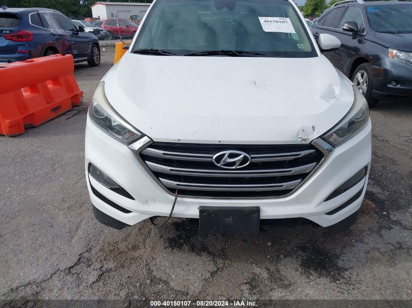 2017 Hyundai Tucson Limited/Sport And Eco/Se VIN: KM8J33A20HU432780 Lot: 40150107