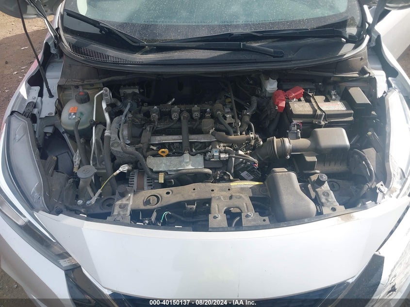 2021 Nissan Versa Sv Xtronic Cvt VIN: 3N1CN8EV0ML887855 Lot: 40150137