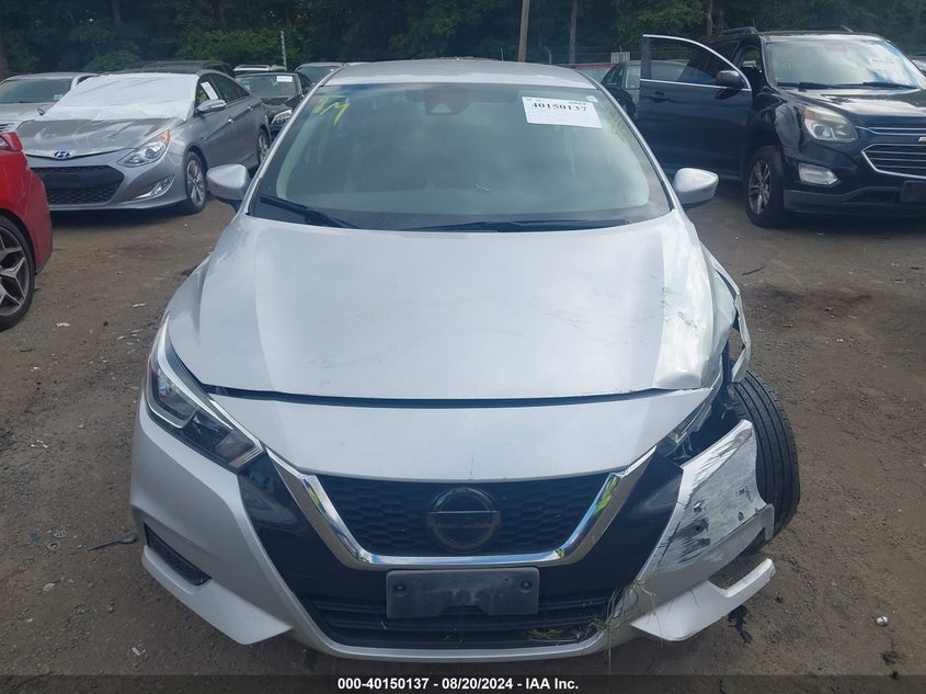 2021 Nissan Versa Sv Xtronic Cvt VIN: 3N1CN8EV0ML887855 Lot: 40150137