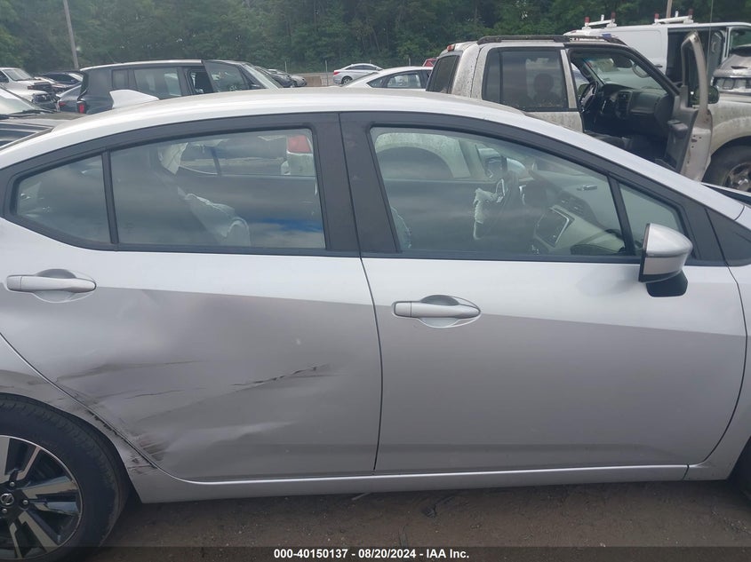 2021 Nissan Versa Sv Xtronic Cvt VIN: 3N1CN8EV0ML887855 Lot: 40150137