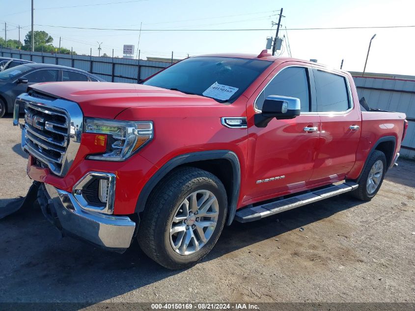 2019 GMC Sierra 1500 K1500 Slt VIN: 3GTU9DED2KG274681 Lot: 40150169