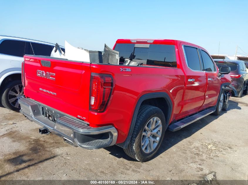 2019 GMC Sierra 1500 K1500 Slt VIN: 3GTU9DED2KG274681 Lot: 40150169