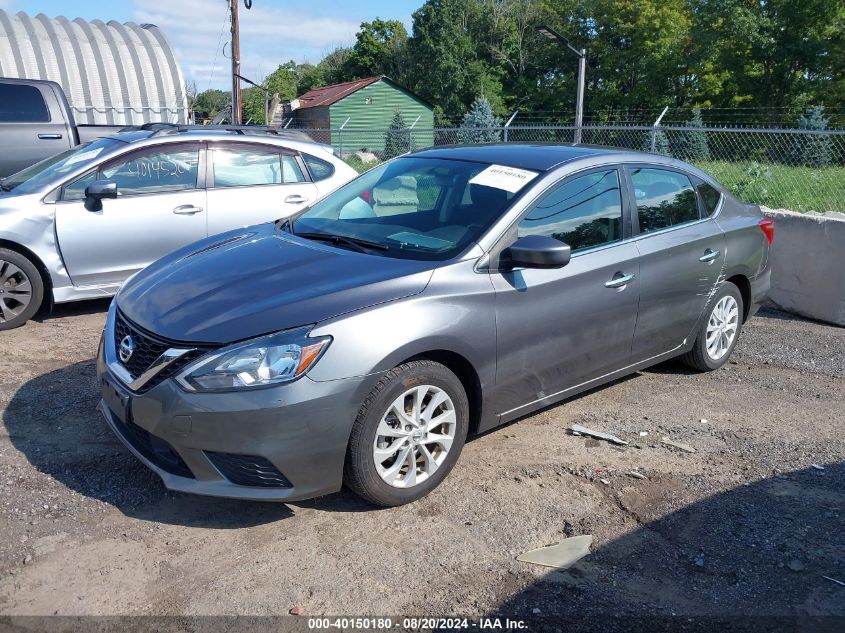 2019 Nissan Sentra Sv VIN: 3N1AB7AP8KY329673 Lot: 40150180