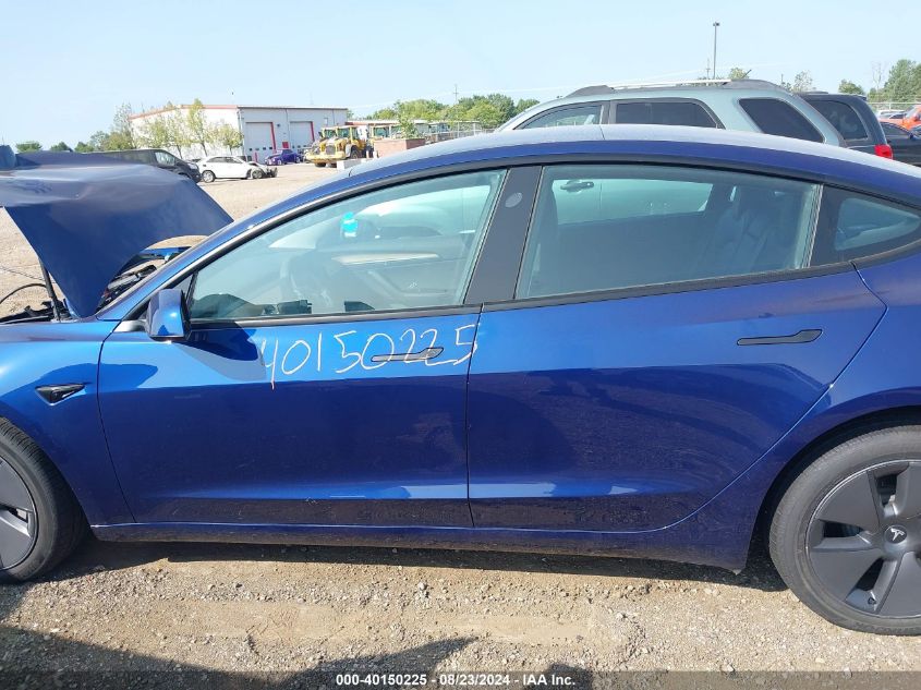 2023 Tesla Model 3 VIN: 5YJ3E1EA3PF498907 Lot: 40150225