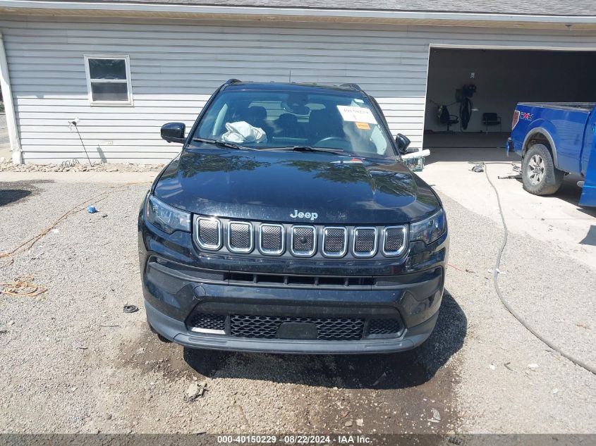 2022 Jeep Compass Latitude 4X4 VIN: 3C4NJDBB3NT228691 Lot: 40150229