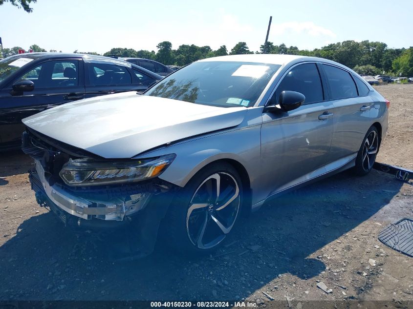 1HGCV1F35JA181129 2018 HONDA ACCORD - Image 2