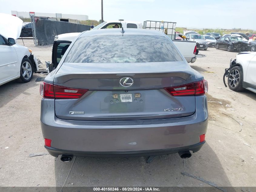 2015 Lexus Is 250 VIN: JTHBF1D28F5055900 Lot: 40150246