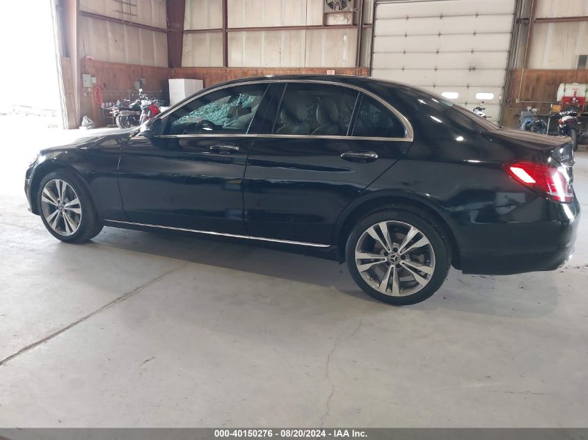 2019 Mercedes-Benz C 300 4Matic VIN: 55SWF8EB2KU312616 Lot: 40150276