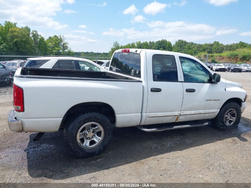 2003 Dodge Ram 1500 Slt/Laramie/St VIN: 1D7HA18D63J649240 Lot: 40150281