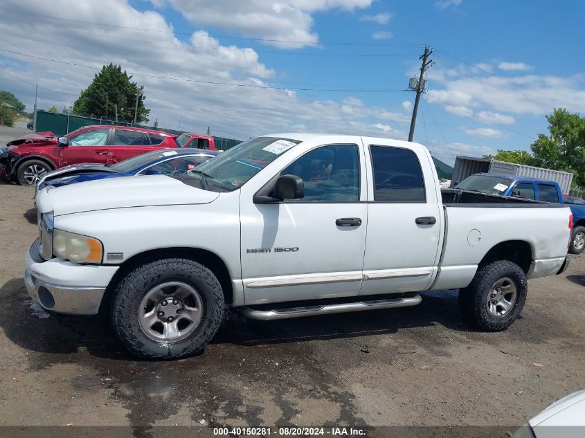 2003 Dodge Ram 1500 Slt/Laramie/St VIN: 1D7HA18D63J649240 Lot: 40150281