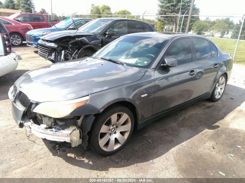 2007 BMW 530 I VIN: WBANE73597CM57595 Lot: 40150287