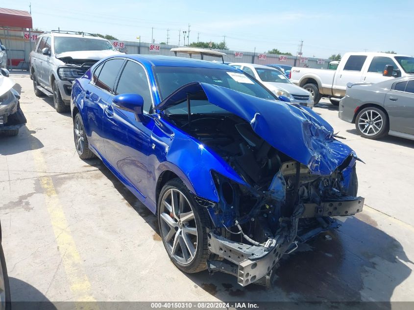 2018 Lexus Gs 350 F Sport VIN: JTHBZ1BLXJA016020 Lot: 40150310