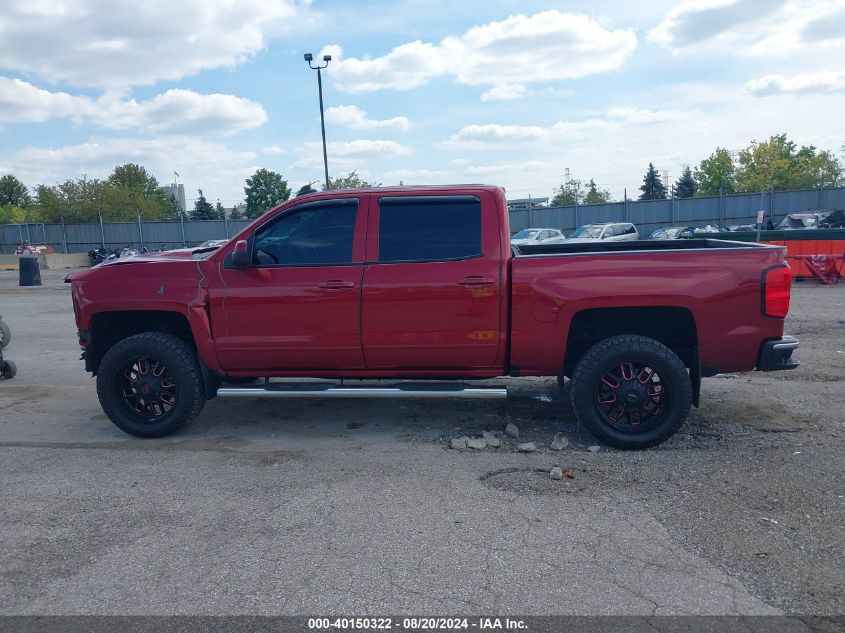 2018 Chevrolet Silverado 1500 K1500 Lt VIN: 3GCUKREC2JG245091 Lot: 40150322