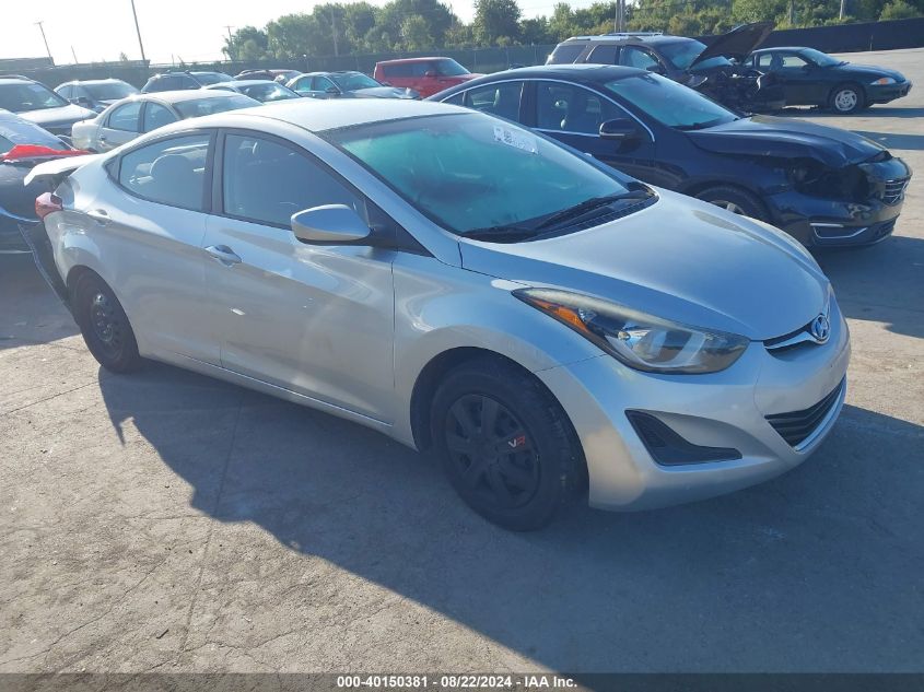 5NPDH4AE8GH720798 2016 HYUNDAI ELANTRA - Image 1