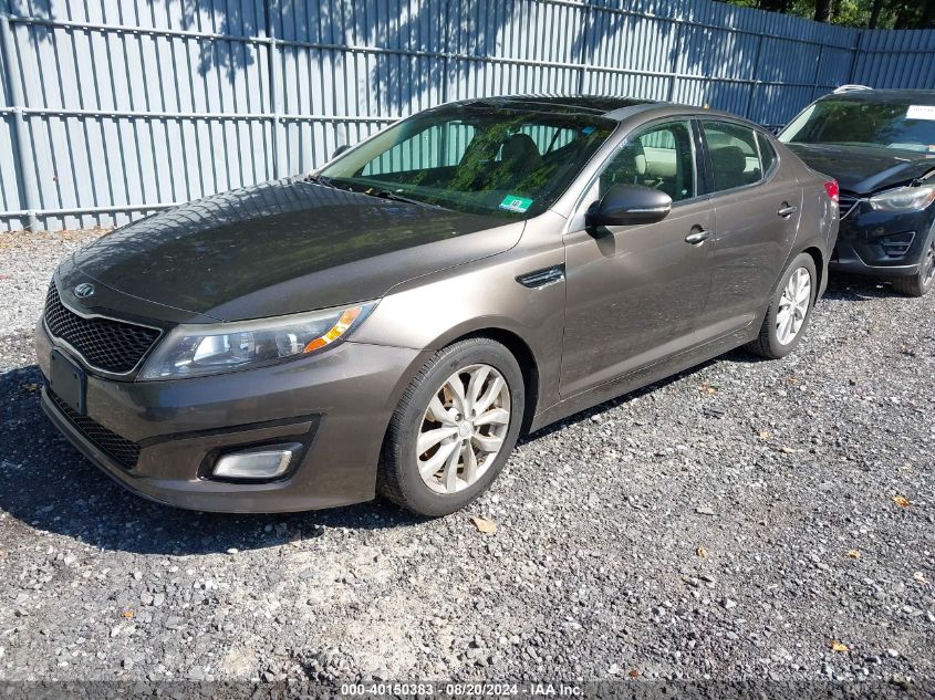 2015 Kia Optima Ex VIN: 5XXGN4A70FG374215 Lot: 40150383