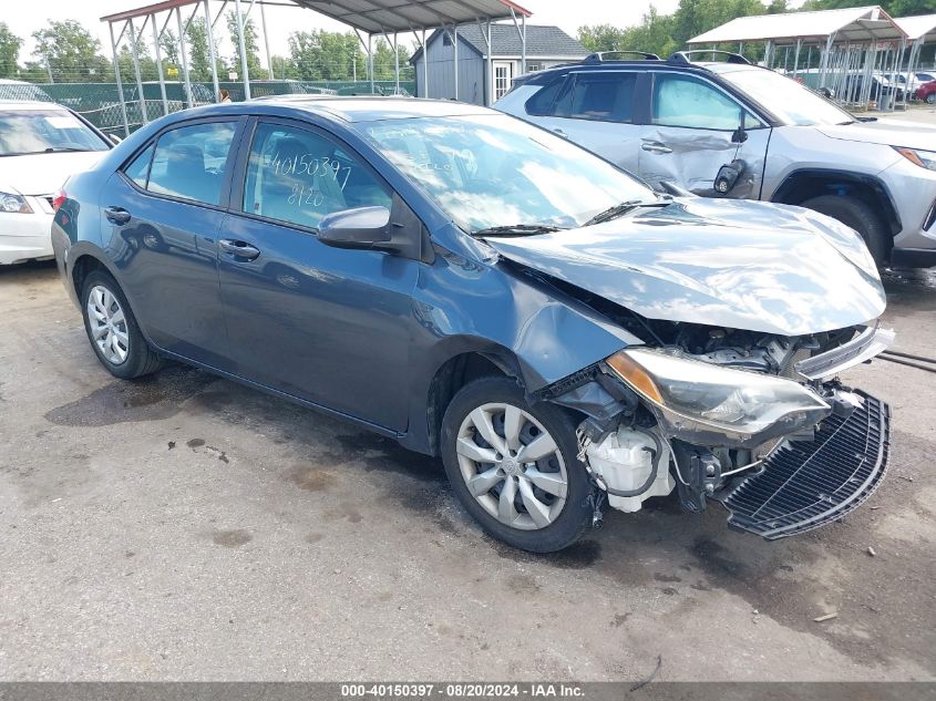 2015 TOYOTA COROLLA LE - 2T1BURHEXFC366242