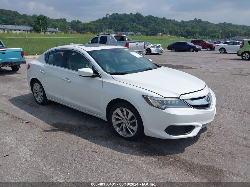 2016 Acura Ilx 2.4L/Acurawatch Plus Package VIN: 19UDE2F31GA021865 Lot: 40150401