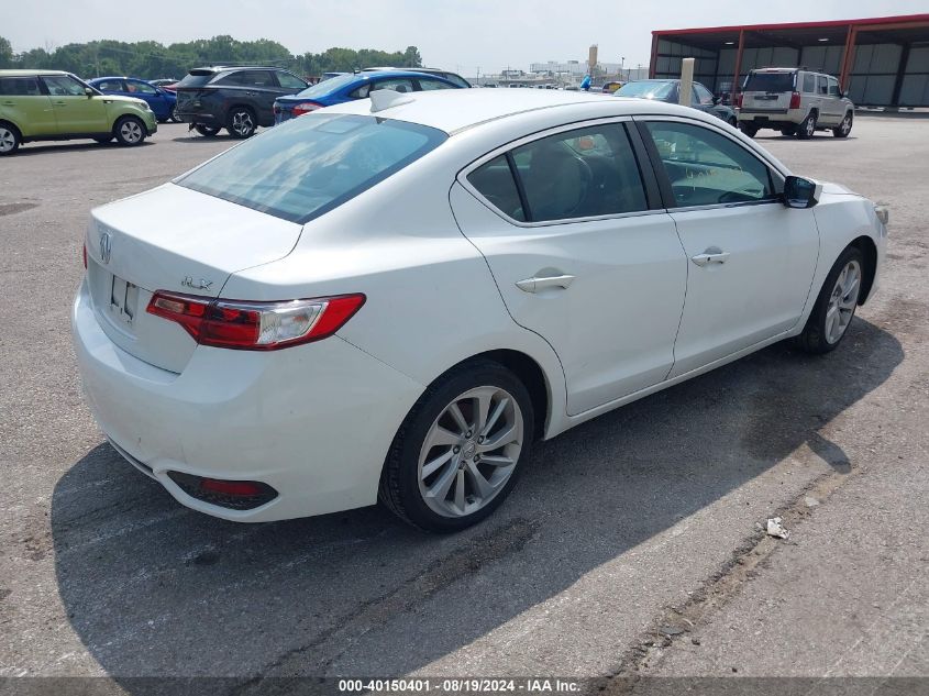 2016 Acura Ilx 2.4L/Acurawatch Plus Package VIN: 19UDE2F31GA021865 Lot: 40150401