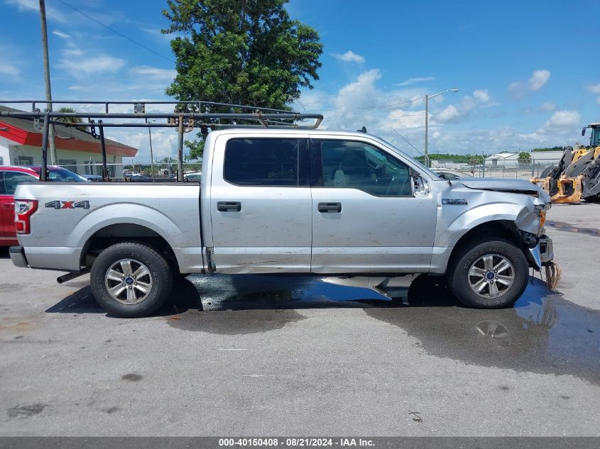 2019 Ford F-150 Supercrew VIN: 1FTEW1EB8KFB83295 Lot: 40150408