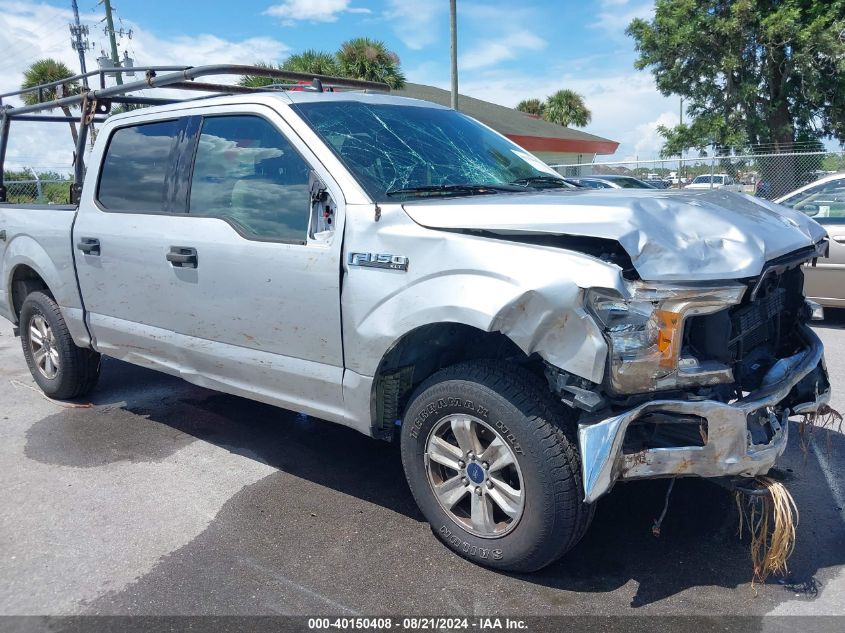 2019 Ford F-150 Supercrew VIN: 1FTEW1EB8KFB83295 Lot: 40150408