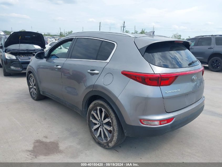 2017 Kia Sportage Ex VIN: KNDPN3AC6H7119751 Lot: 40150420