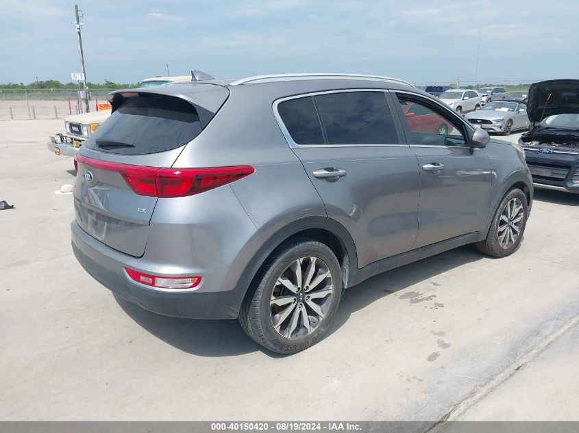 2017 Kia Sportage Ex VIN: KNDPN3AC6H7119751 Lot: 40150420