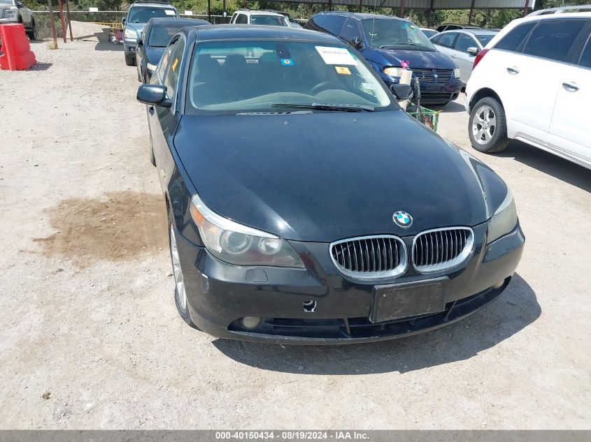 2004 BMW 545I VIN: WBANB33584B111346 Lot: 40150434