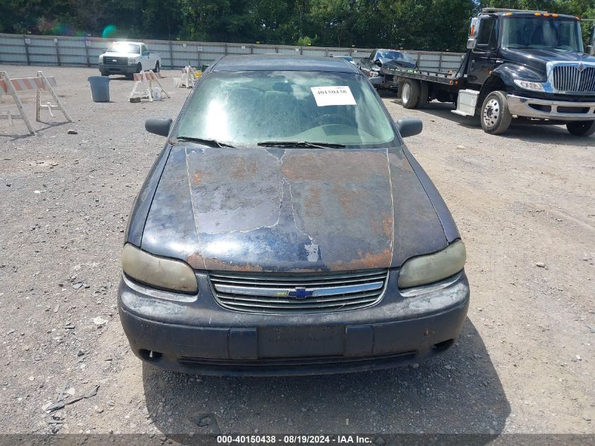 2001 Chevrolet Malibu VIN: 1G1ND52J016119221 Lot: 40150438