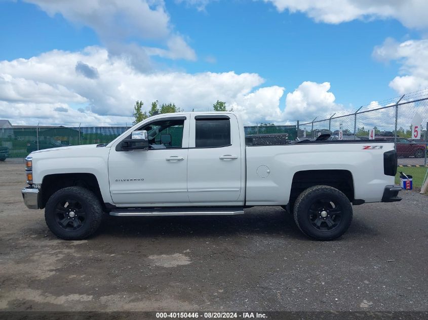 2015 Chevrolet Silverado 1500 2Lt VIN: 1GCVKREC6FZ374706 Lot: 40150446