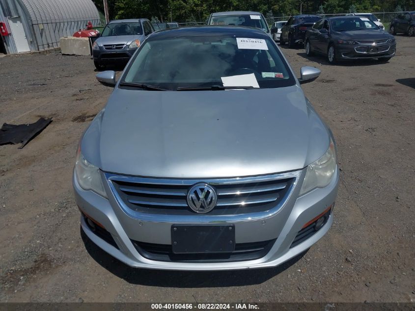 2009 Volkswagen Cc Luxury VIN: WVWHL73C29E510942 Lot: 40150456