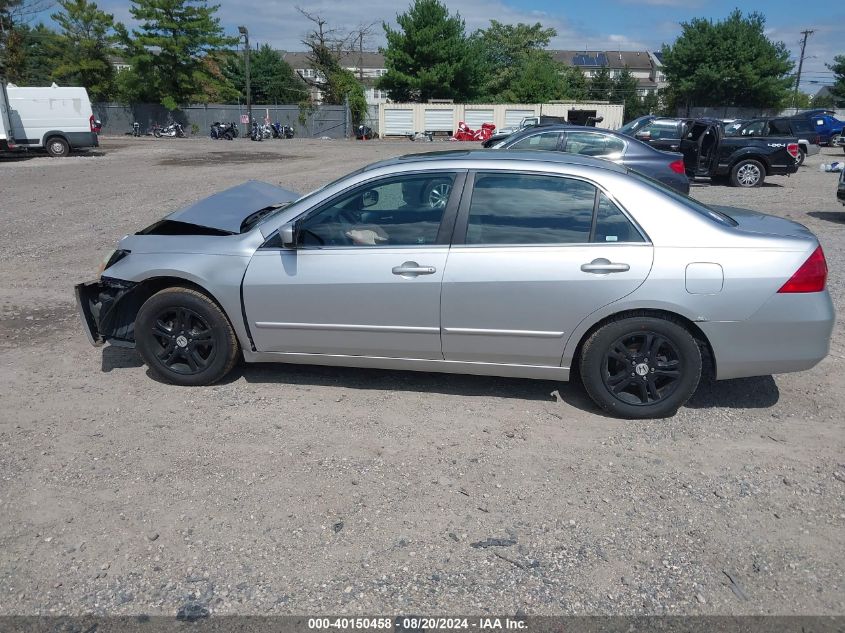 2007 Honda Accord 2.4 Ex VIN: 1HGCM55747A113654 Lot: 40150458