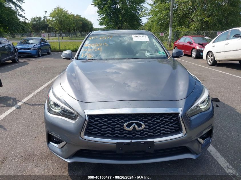 2018 Infiniti Q50 3.0T Luxe VIN: JN1EV7AR2JM610430 Lot: 40150477