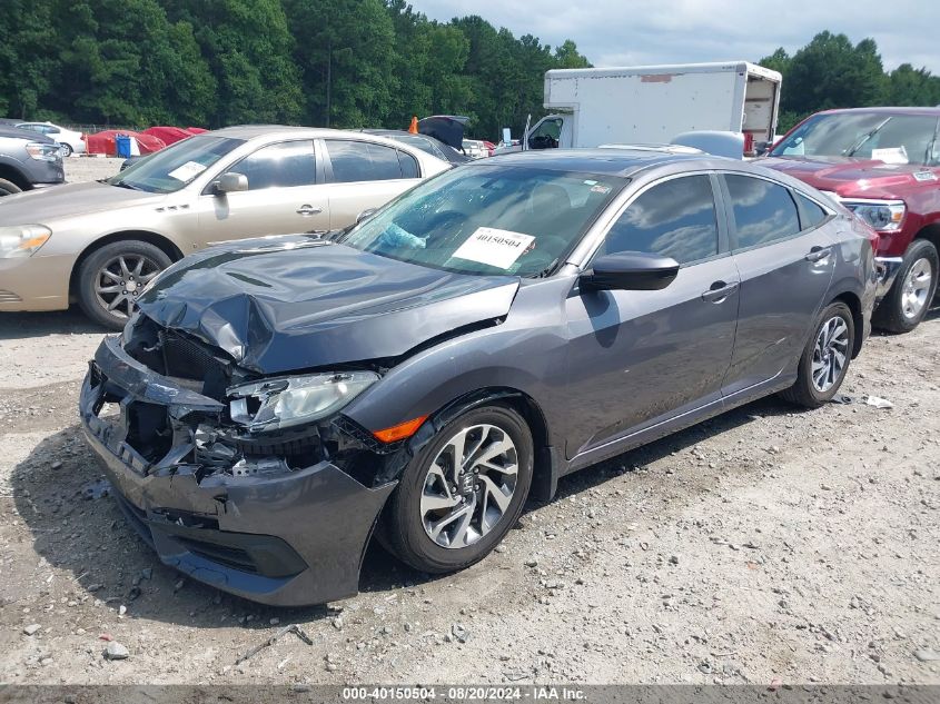 2017 Honda Civic Ex VIN: 2HGFC2F75HH568528 Lot: 40150504