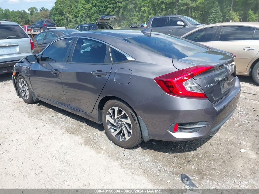 2017 Honda Civic Ex VIN: 2HGFC2F75HH568528 Lot: 40150504