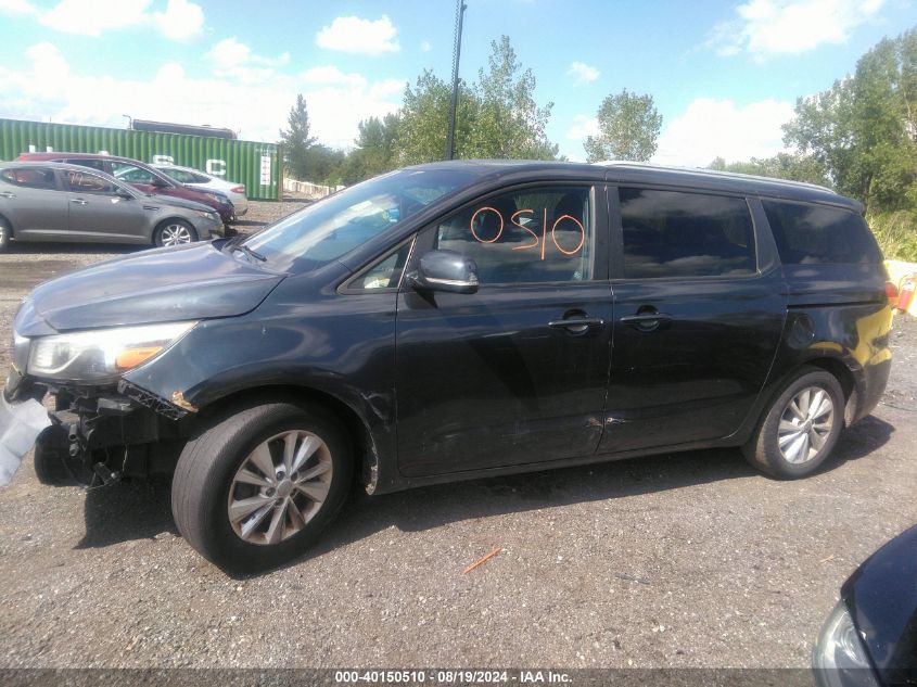 2015 Kia Sedona Lx VIN: KNDMB5C19F6039687 Lot: 40150510