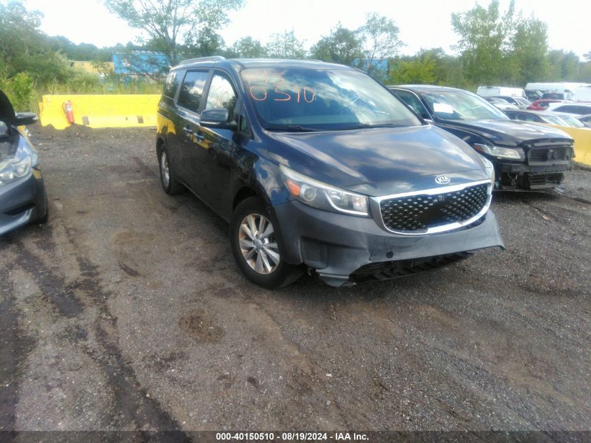 KNDMB5C19F6039687 2015 KIA SEDONA - Image 1