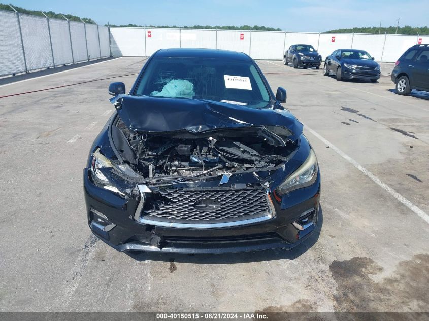 2019 Infiniti Q50 3.0T Luxe VIN: JN1EV7AR9KM551068 Lot: 40150515