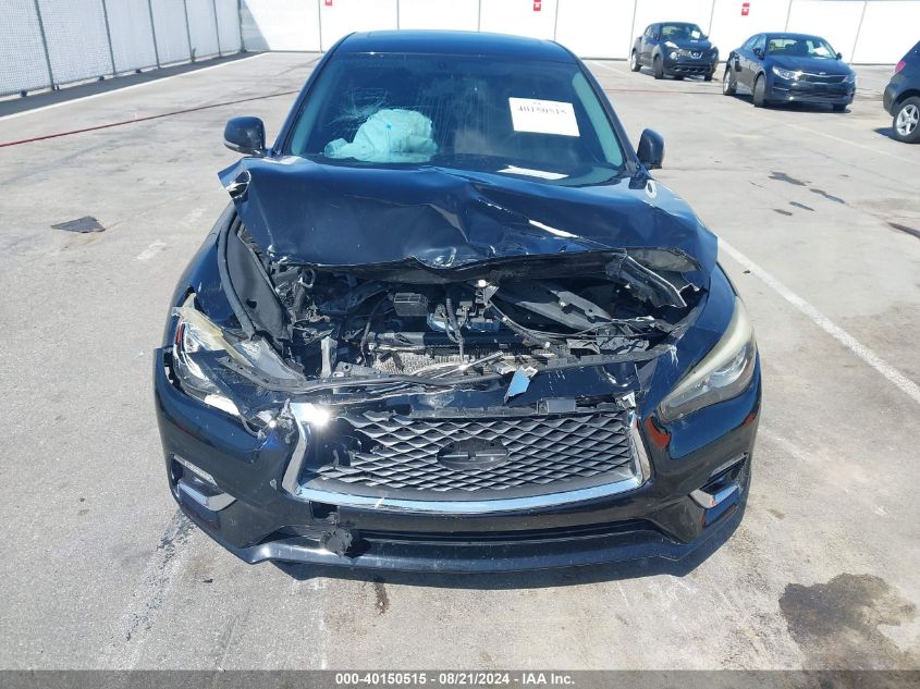 2019 Infiniti Q50 3.0T Luxe VIN: JN1EV7AR9KM551068 Lot: 40150515