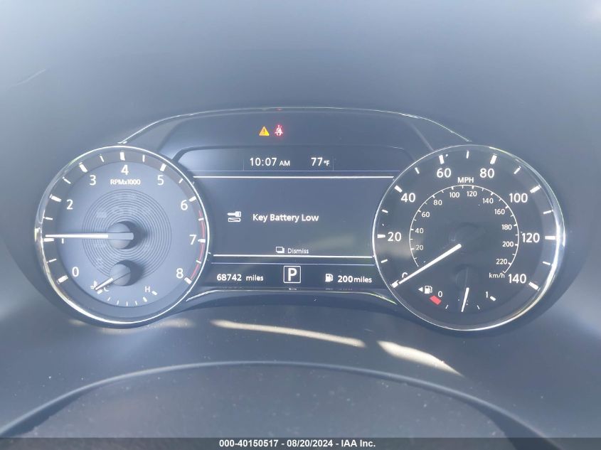 2020 Infiniti Qx80 Luxe VIN: JN8AZ2NF7L9704025 Lot: 40150517