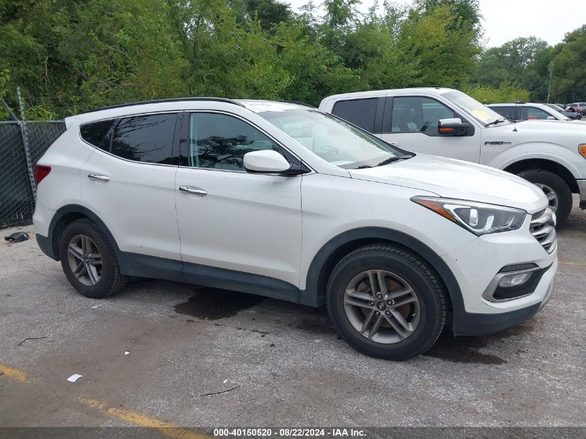 2017 Hyundai Santa Fe Sport 2.4L VIN: 5XYZUDLB4HG409205 Lot: 40150520