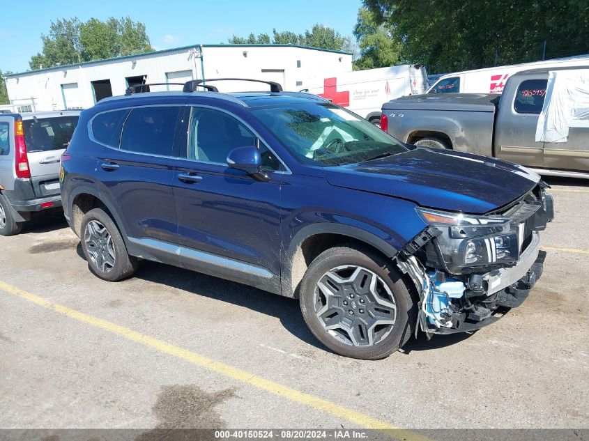 2022 Hyundai Santa Fe Limited VIN: 5NMS4DAL8NH406189 Lot: 40150524