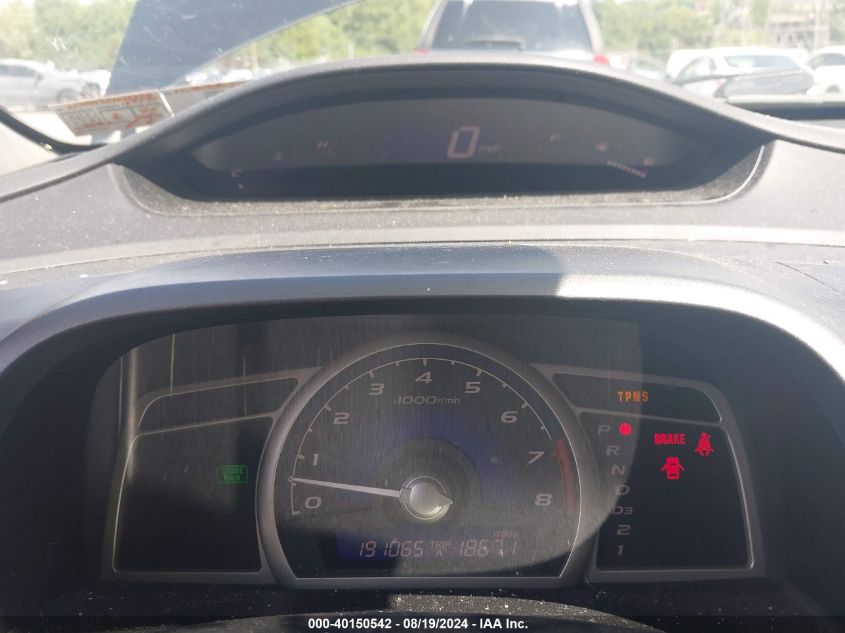 2010 Honda Civic Lx-S VIN: 2HGFA1F65AH552231 Lot: 40150542